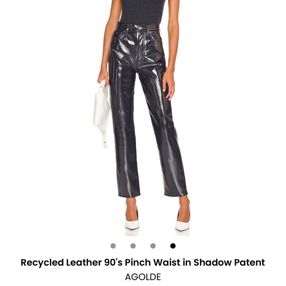 Agolde Leather Pants